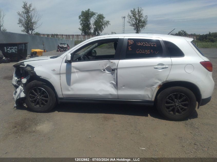 2013 Mitsubishi Rvr Se VIN: 4A4AH3AU5DE602569 Lot: 12032662