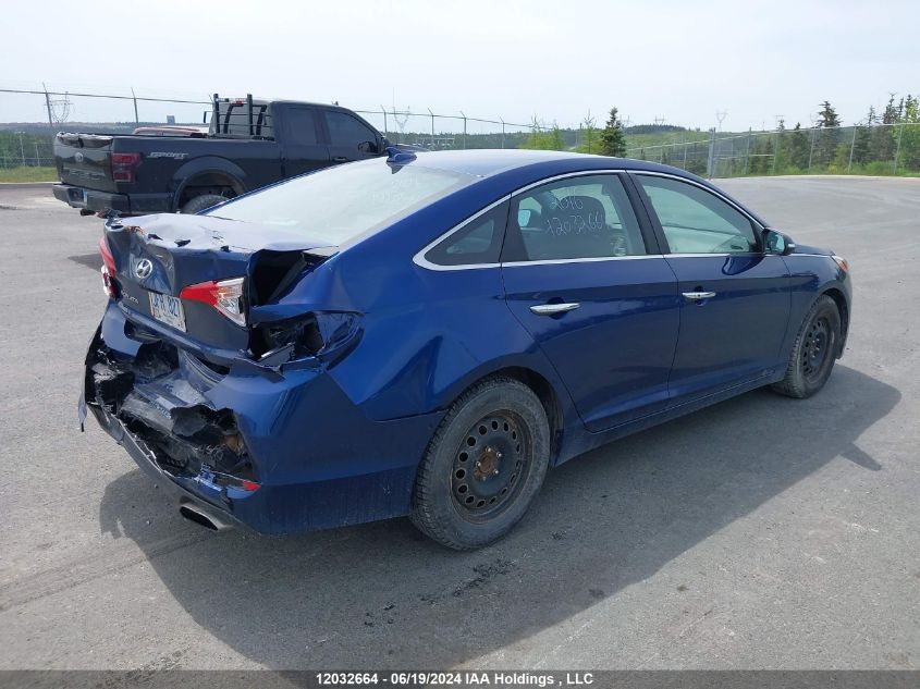 2016 Hyundai Sonata Gls Special Edition VIN: 5NPE24AF3GH346972 Lot: 12032664