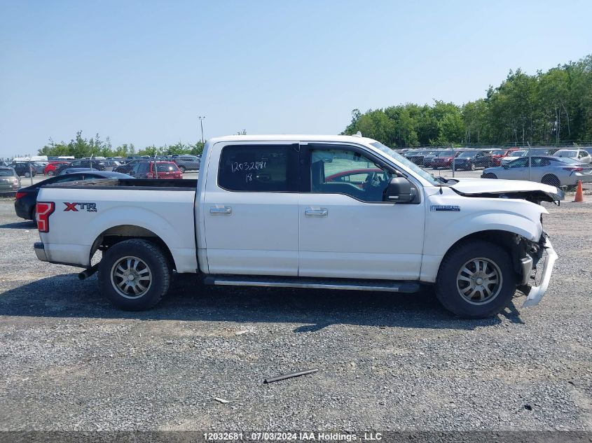 2018 Ford F150 Supercrew VIN: 1FTEW1EP0JKC13178 Lot: 12032681