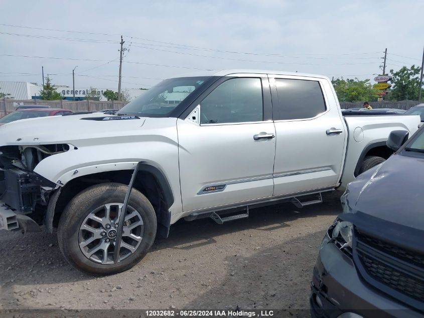 2022 Toyota Tundra Hybrid Platinum VIN: 5TFMC5DB6NX003405 Lot: 12032682