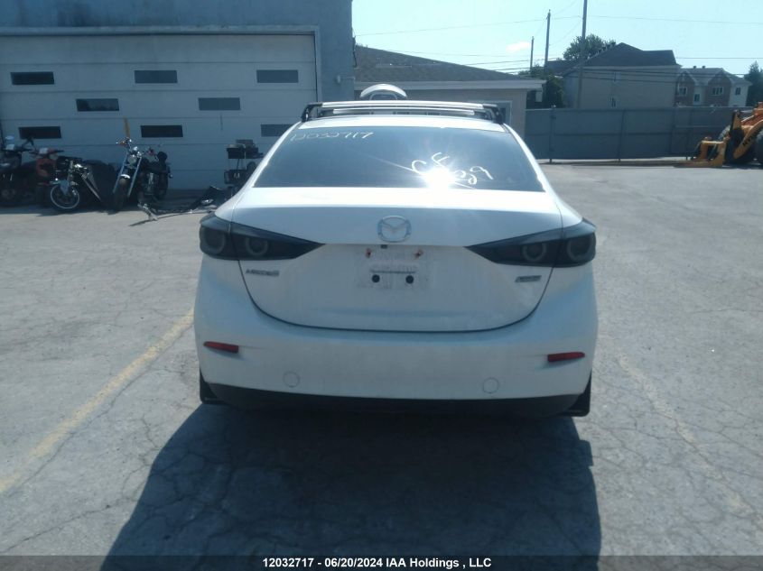 2017 Mazda 3 Touring VIN: JM1BN1V76H1126603 Lot: 12032717