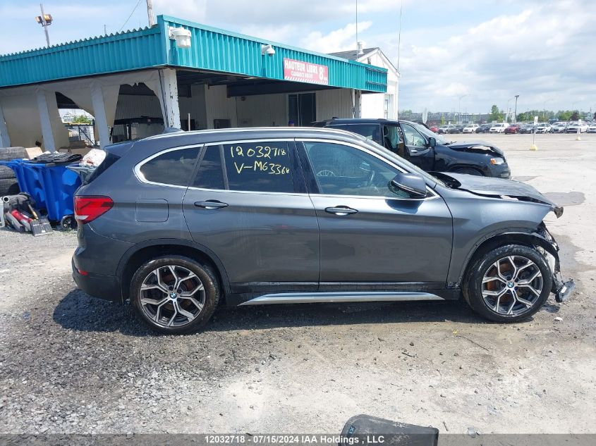 2021 BMW X1 xDrive28I VIN: WBXJG9C03M3M63368 Lot: 12032718