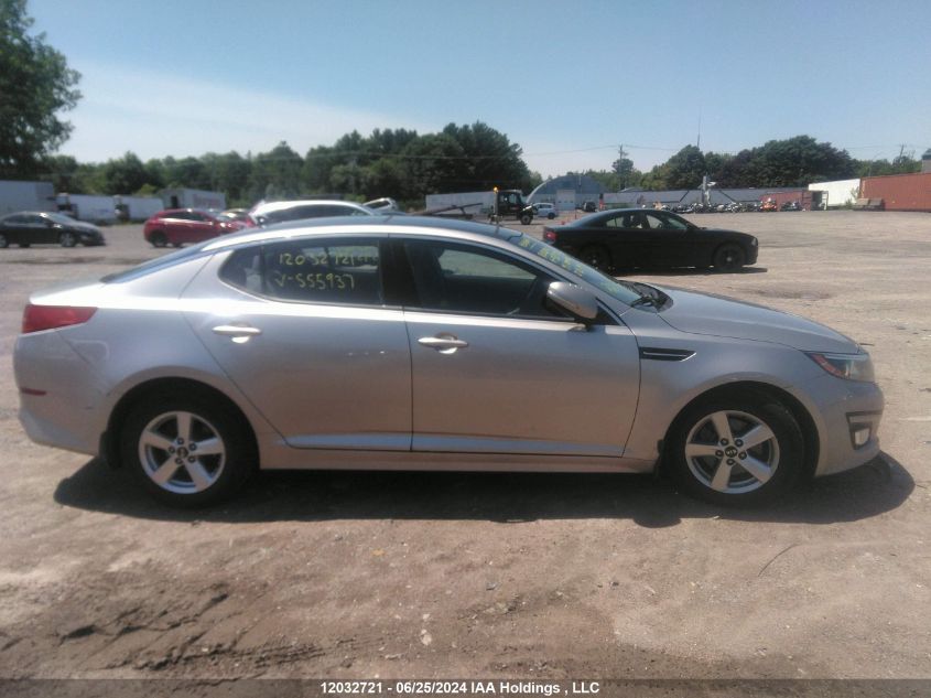 2015 Kia Optima VIN: KNAGM4A76F5555937 Lot: 12032721