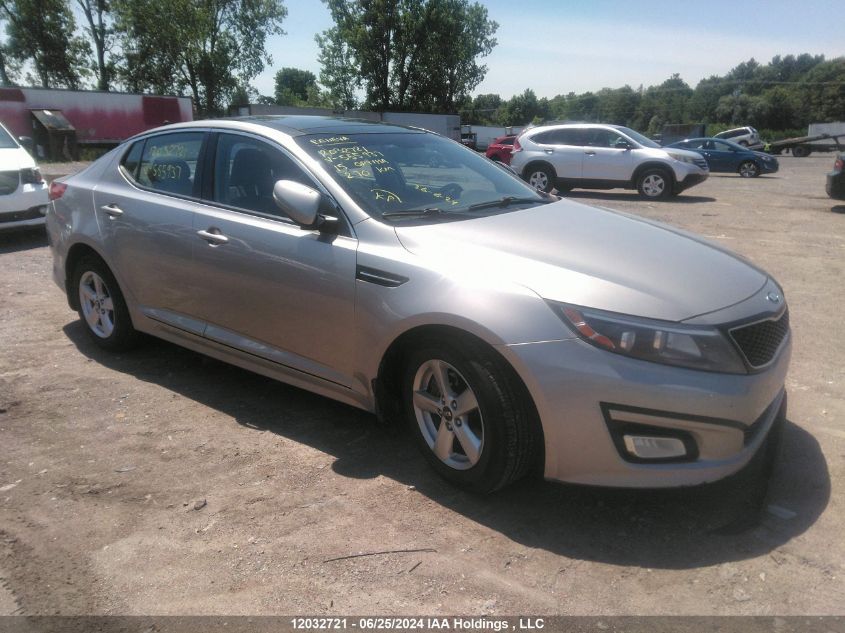 2015 Kia Optima VIN: KNAGM4A76F5555937 Lot: 12032721