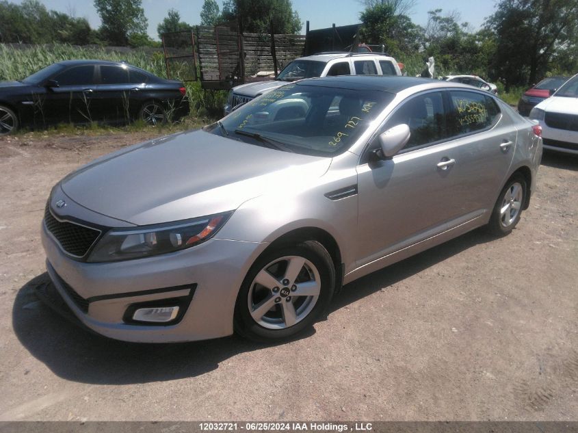 2015 Kia Optima VIN: KNAGM4A76F5555937 Lot: 12032721