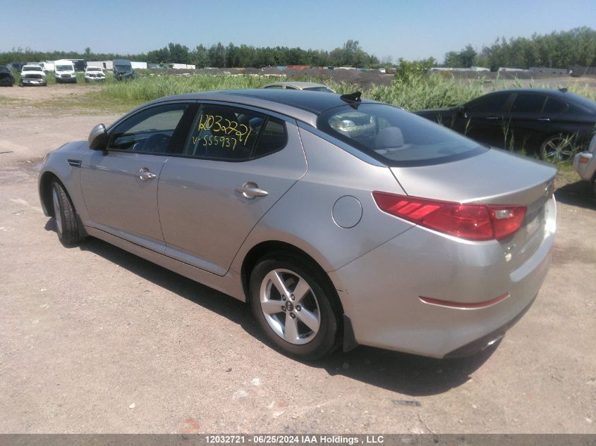 2015 Kia Optima VIN: KNAGM4A76F5555937 Lot: 12032721