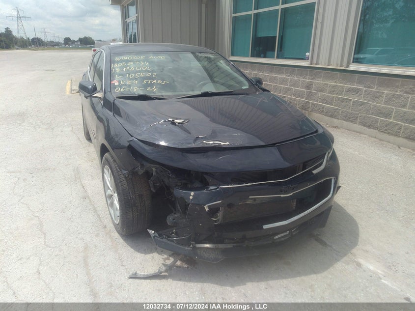 2018 Chevrolet Malibu Lt VIN: 1G1ZD5ST9JF105806 Lot: 12032734
