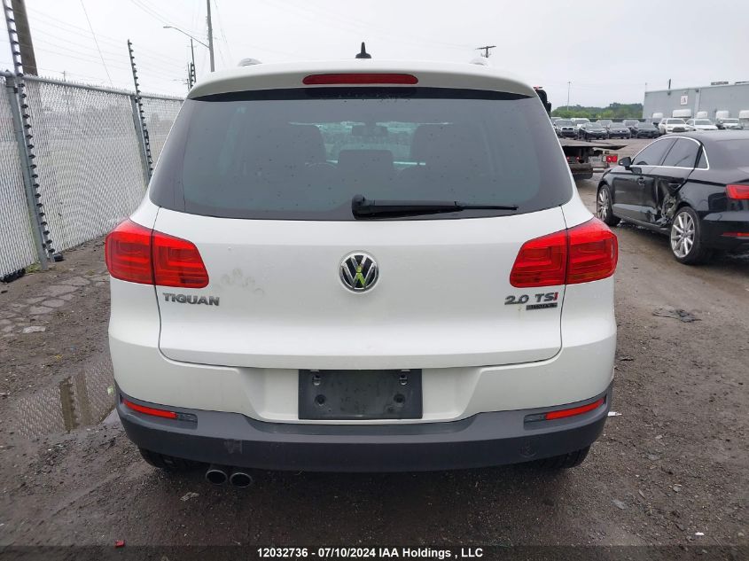 2015 Volkswagen Tiguan VIN: WVGJV7AX6FW531974 Lot: 12032736