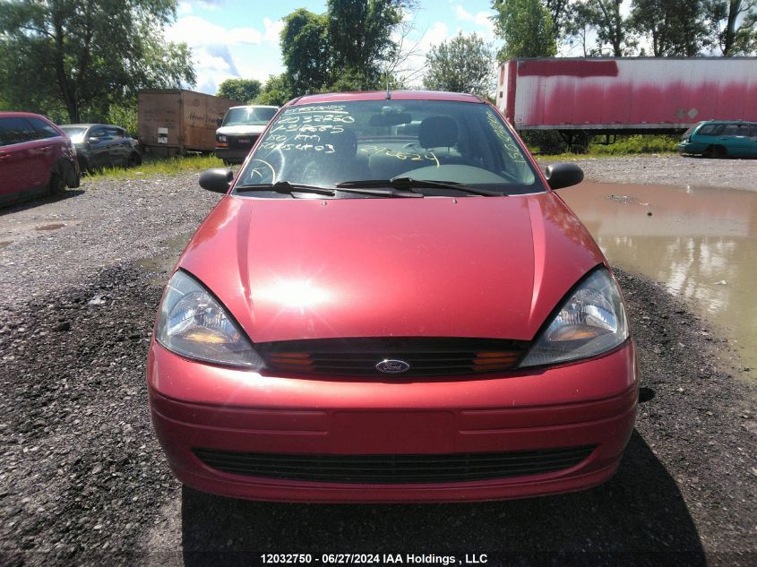 2003 Ford Focus Lx VIN: 1FAFP33P33W318685 Lot: 12032750