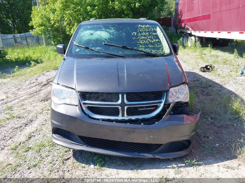 2019 Dodge Grand Caravan Sxt VIN: 2C4RDGBG9KR586060 Lot: 12032760