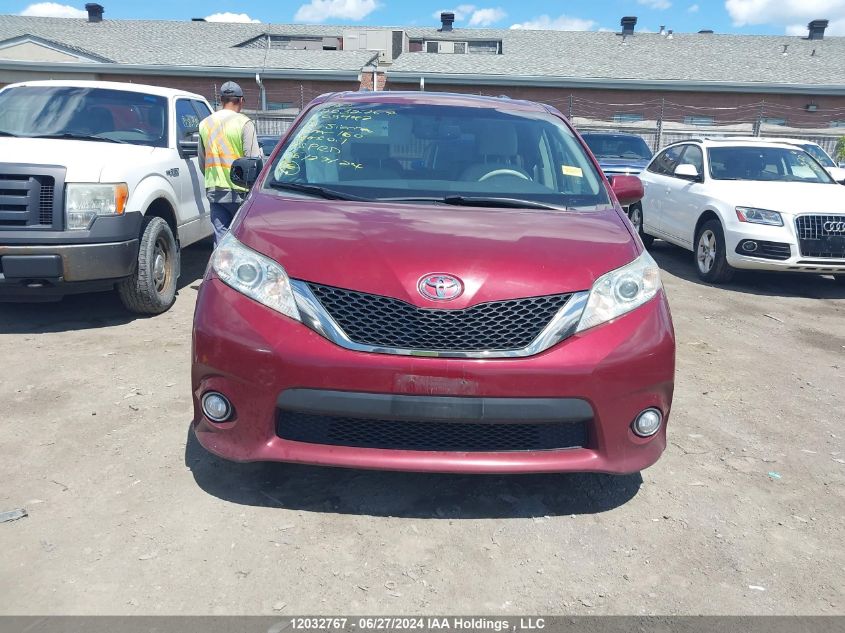 5TDXK3DC8ES503942 2014 Toyota Sienna Sport