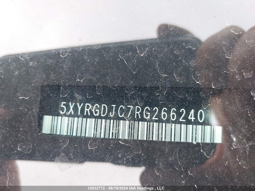 2024 Kia Sorento Lx VIN: 5XYRGDJC7RG266240 Lot: 12032772