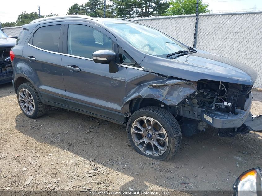 2018 Ford Ecosport Titanium VIN: MAJ6P1WL7JC243159 Lot: 12032776
