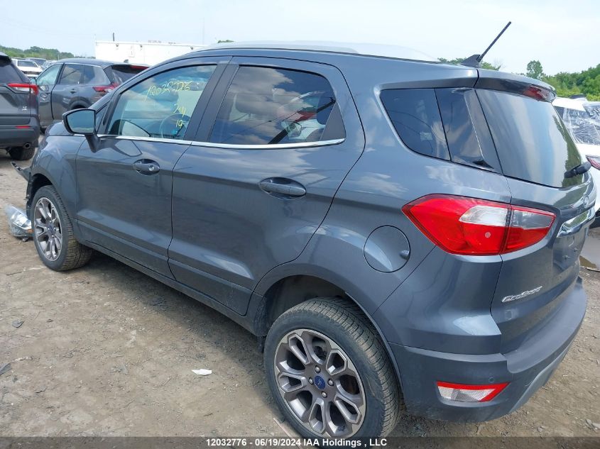 2018 Ford Ecosport Titanium VIN: MAJ6P1WL7JC243159 Lot: 12032776