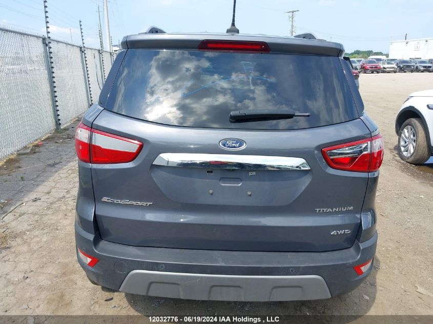 2018 Ford Ecosport Titanium VIN: MAJ6P1WL7JC243159 Lot: 12032776