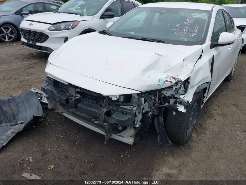 2021 Nissan Sentra S VIN: 3N1AB8BV2MY322983 Lot: 12032779