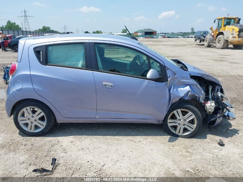 2015 Chevrolet Spark 1Lt VIN: KL8CD6S98FC777820 Lot: 12032781