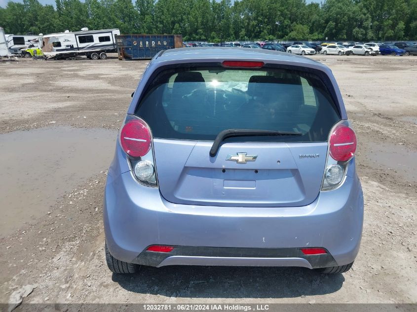 2015 Chevrolet Spark 1Lt VIN: KL8CD6S98FC777820 Lot: 12032781