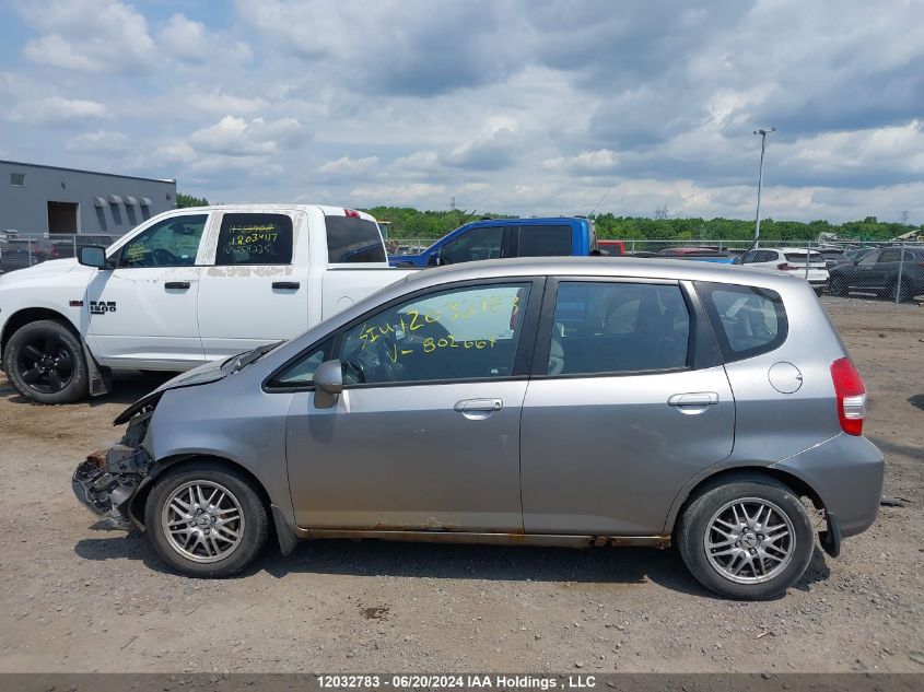 2007 Honda Fit VIN: JHMGD38497S802667 Lot: 12032783