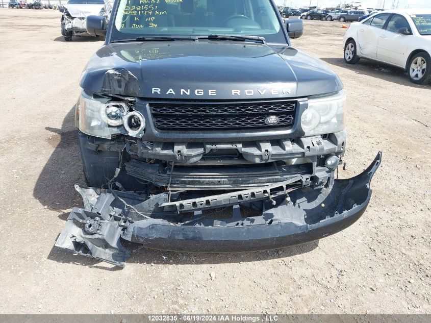 2011 Land Rover Range Rover Sport VIN: SALSH2E45BA281551 Lot: 12032835