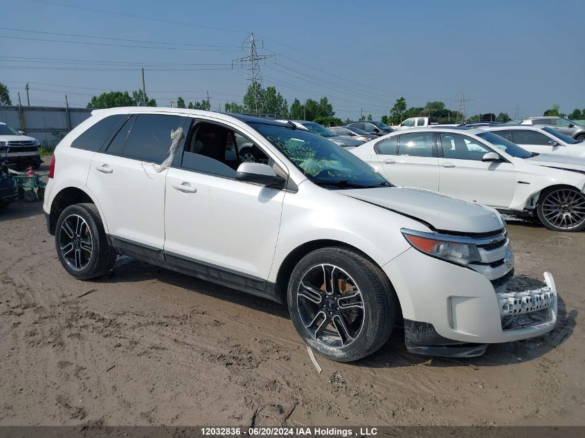 2013 Ford Edge Sel VIN: 2FMDK4JC8DBC55846 Lot: 12032836