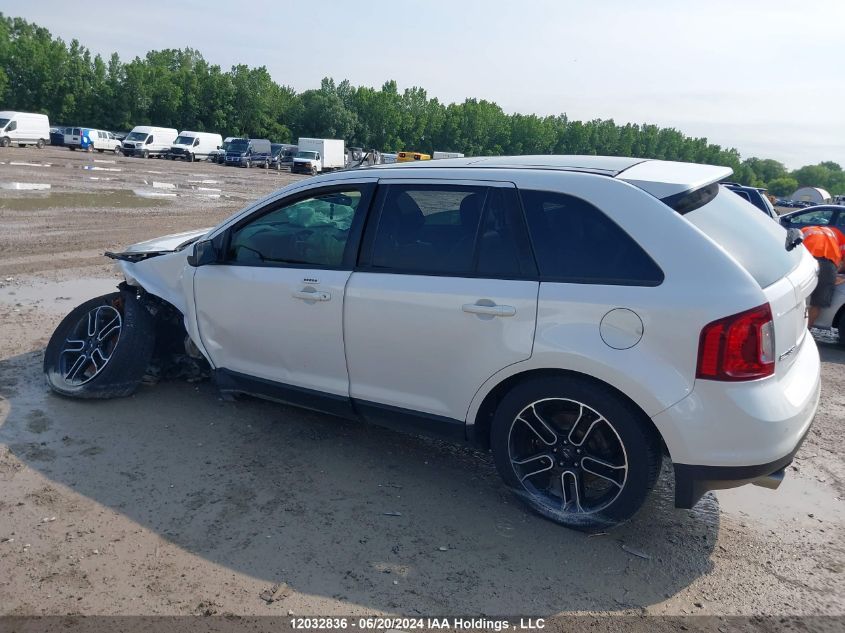 2013 Ford Edge Sel VIN: 2FMDK4JC8DBC55846 Lot: 12032836