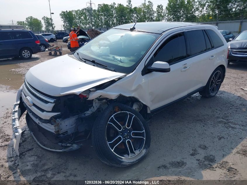 2013 Ford Edge Sel VIN: 2FMDK4JC8DBC55846 Lot: 12032836