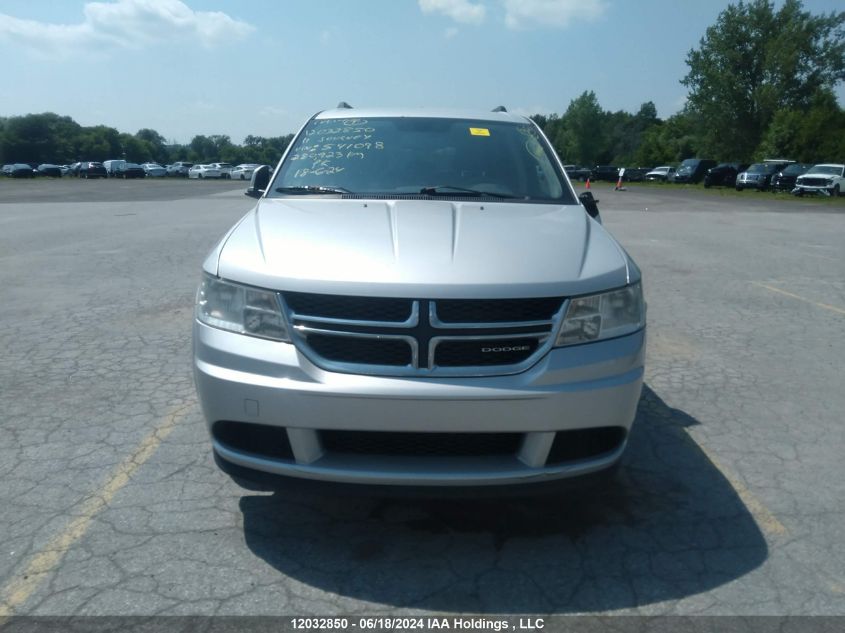 2011 Dodge Journey VIN: 3D4PG4FB2BT541098 Lot: 12032850
