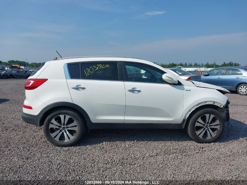 2013 Kia Sportage Ex VIN: KNDPCCA20D7519070 Lot: 12032868