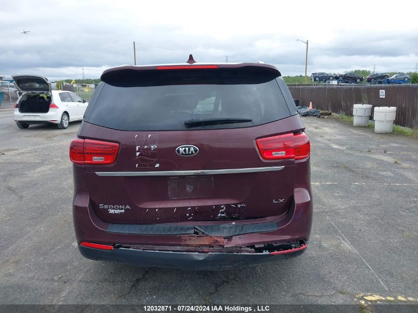 2019 Kia Sedona VIN: KNDMB5C10K6557925 Lot: 12032871