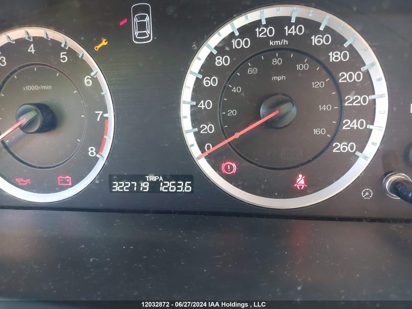 2009 Honda Accord Ex VIN: 1HGCP25739A800696 Lot: 12032872