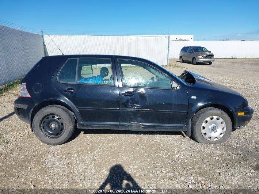 2004 Volkswagen Golf VIN: 9BWFR61J544017262 Lot: 12032873