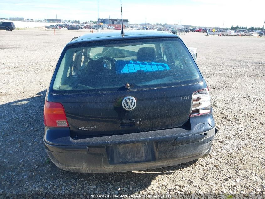 2004 Volkswagen Golf VIN: 9BWFR61J544017262 Lot: 12032873