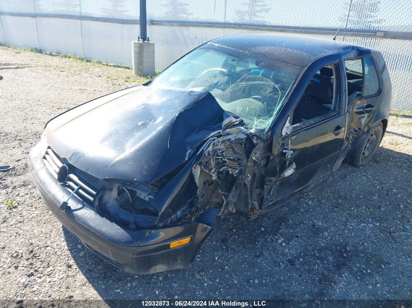 2004 Volkswagen Golf VIN: 9BWFR61J544017262 Lot: 12032873