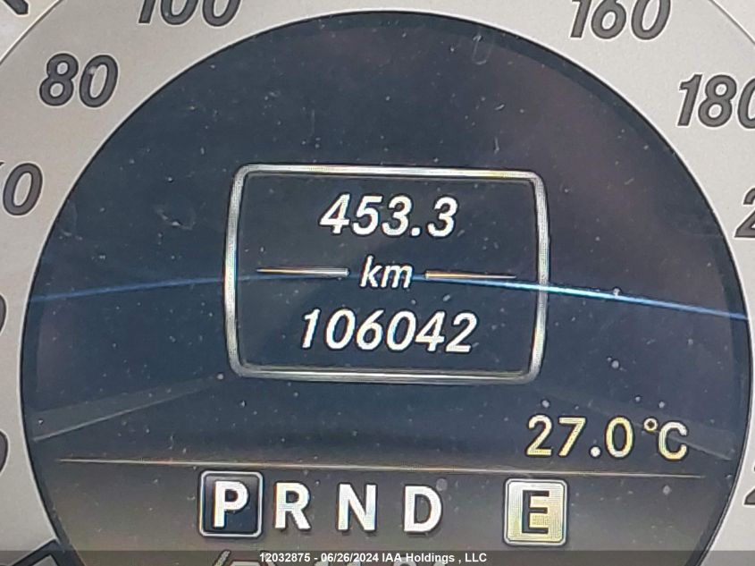 2012 Mercedes-Benz C-Class VIN: WDDGF8BB8CA688103 Lot: 12032875