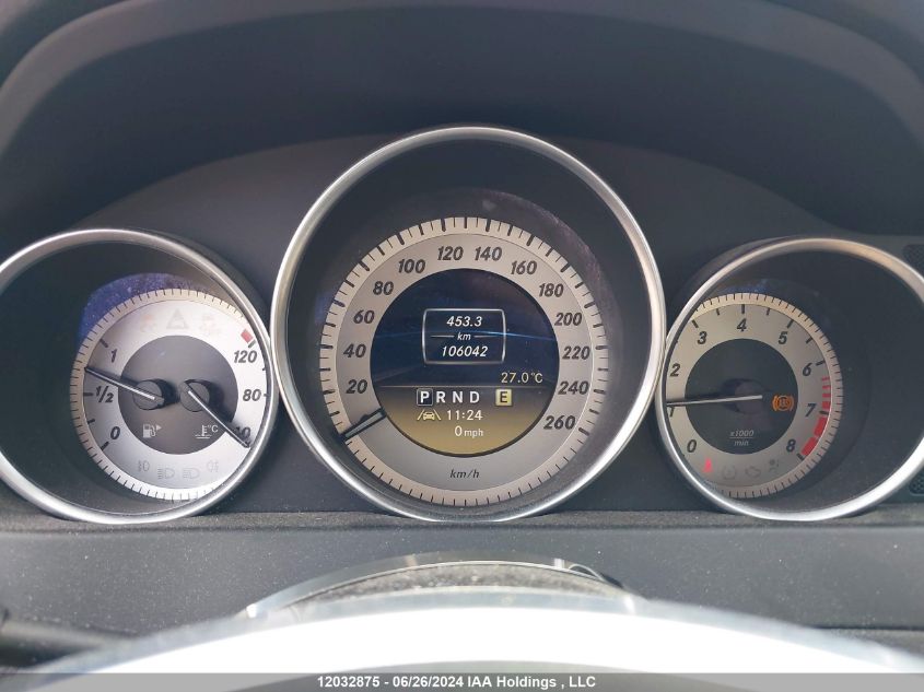 2012 Mercedes-Benz C-Class VIN: WDDGF8BB8CA688103 Lot: 12032875