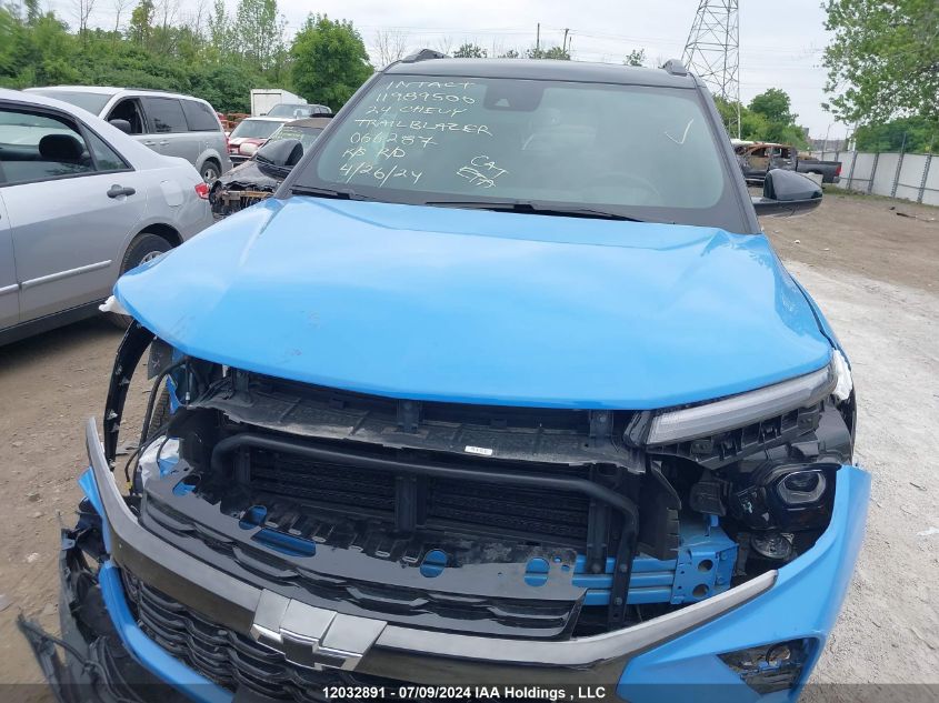 2024 Chevrolet Trailblazer VIN: KL79MUSLXRB066287 Lot: 12032891