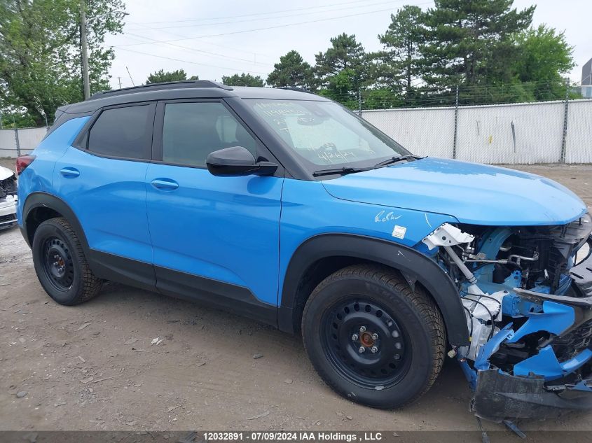 2024 Chevrolet Trailblazer VIN: KL79MUSLXRB066287 Lot: 12032891