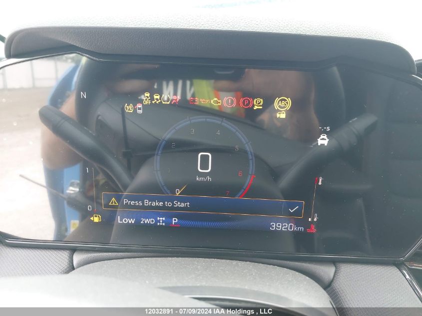 2024 Chevrolet Trailblazer VIN: KL79MUSLXRB066287 Lot: 12032891