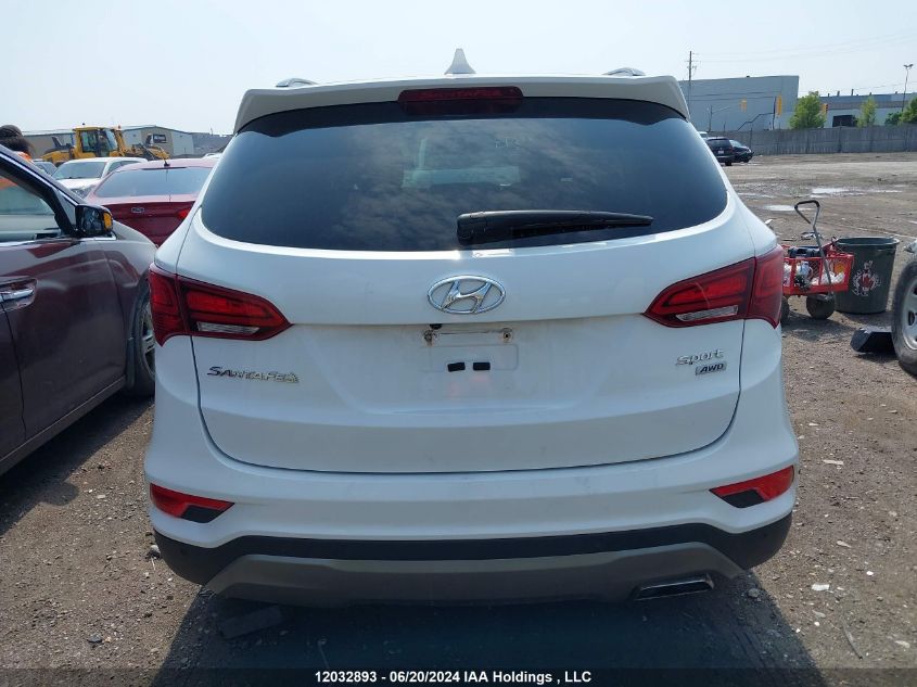 2018 Hyundai Santa Fe Sport 2.4 Se VIN: 5XYZUDLB9JG517177 Lot: 12032893