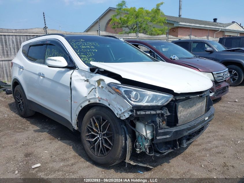 2018 Hyundai Santa Fe Sport 2.4 Se VIN: 5XYZUDLB9JG517177 Lot: 12032893