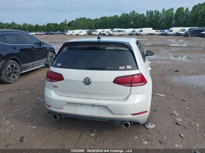 2021 Volkswagen Gti S/Se/Autobahn VIN: 3VW6T7AU4MM017198 Lot: 12032895