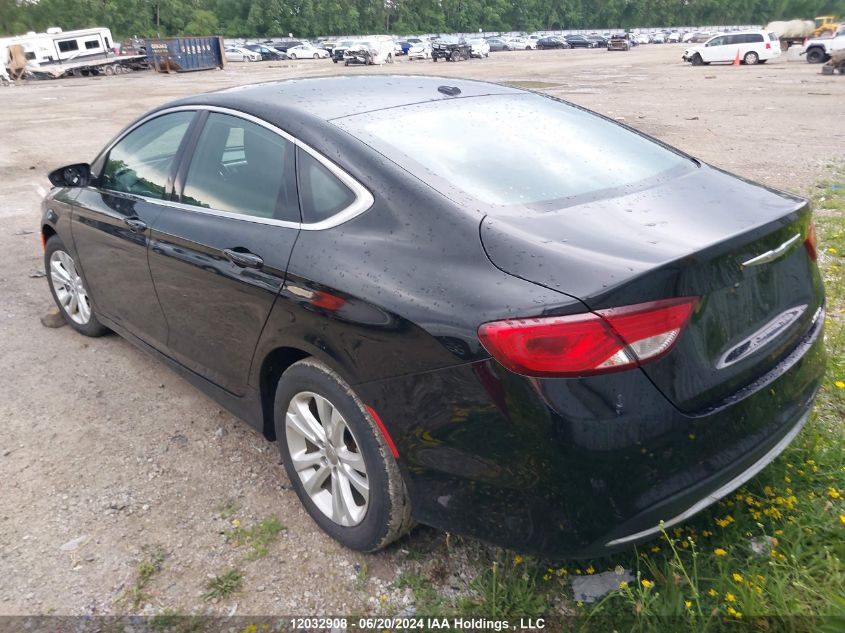 2015 Chrysler 200 Limited VIN: 1C3CCCAB2FN525647 Lot: 12032908