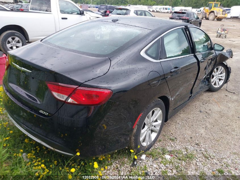 2015 Chrysler 200 Limited VIN: 1C3CCCAB2FN525647 Lot: 12032908