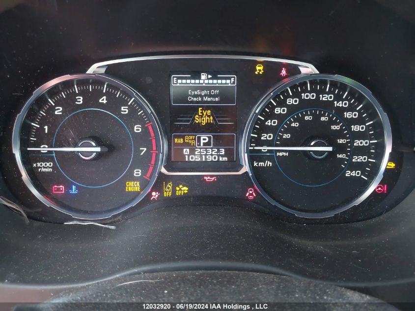 2017 Subaru Forester VIN: JF2SJEMC6HH424921 Lot: 12032920