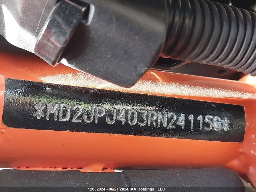 2024 Ktm 390 Duke VIN: MD2JPJ403RN241156 Lot: 12032924