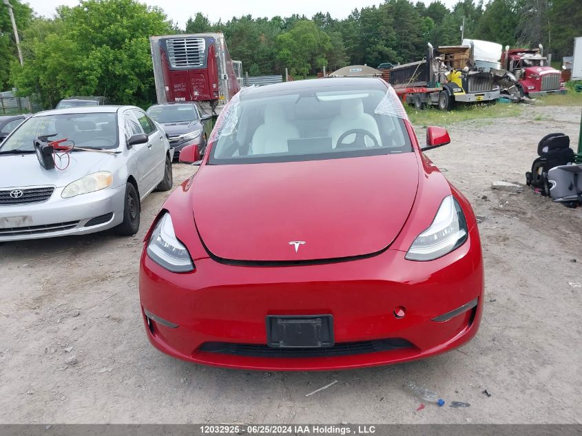 2021 Tesla Model Y VIN: 5YJYGDEE2MF067393 Lot: 12032925