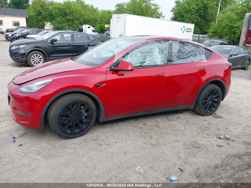 2021 Tesla Model Y VIN: 5YJYGDEE2MF067393 Lot: 12032925