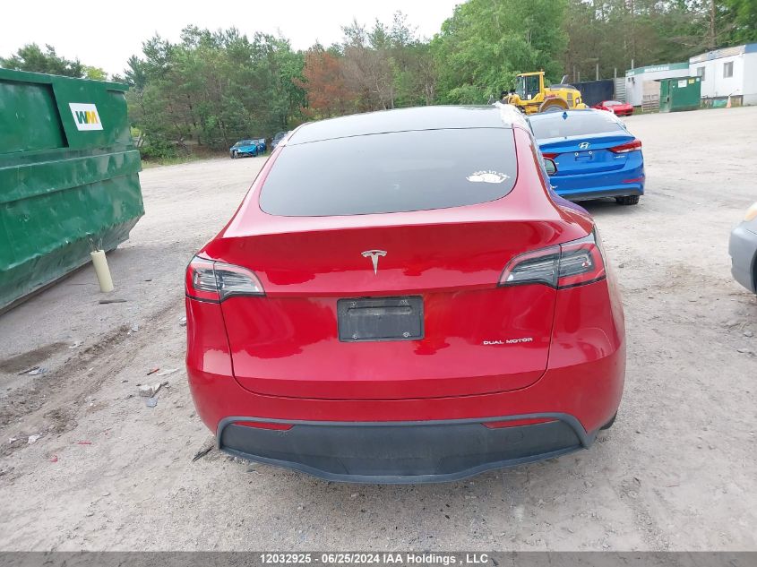 2021 Tesla Model Y VIN: 5YJYGDEE2MF067393 Lot: 12032925