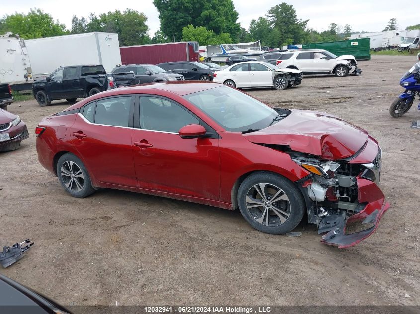 2020 Nissan Sentra VIN: 3N1AB8CV0LY239744 Lot: 12032941
